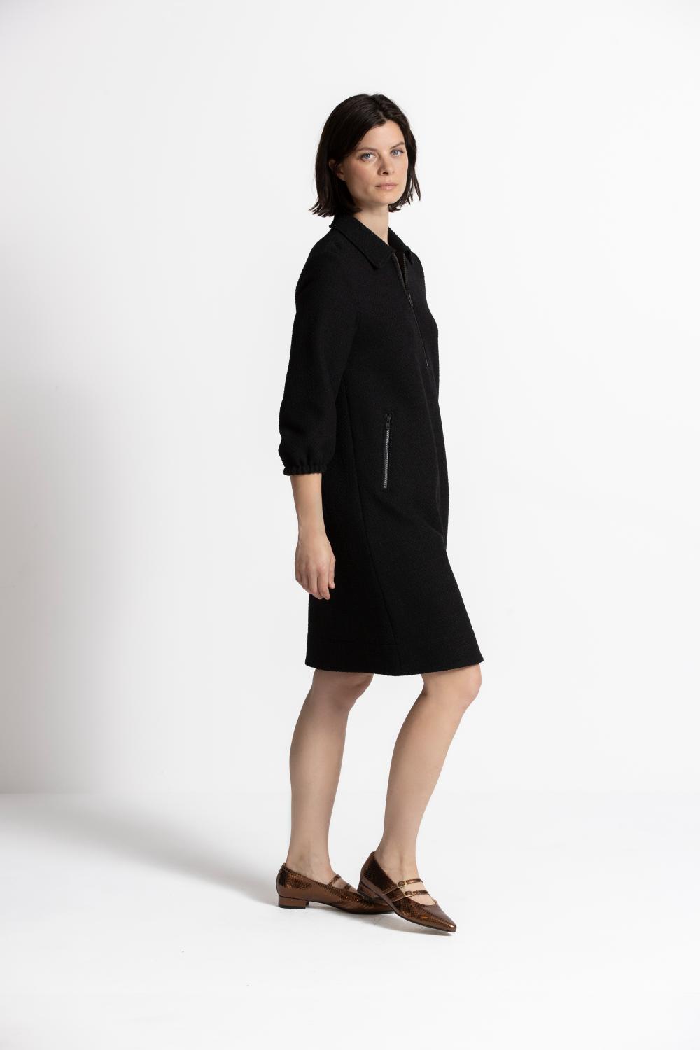 Jurk - Krizia Slit 626 - Zwart