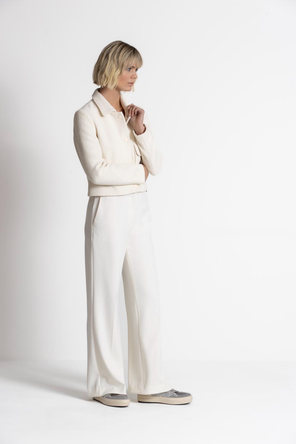 Broek - Relam Friset 622 - Ecru