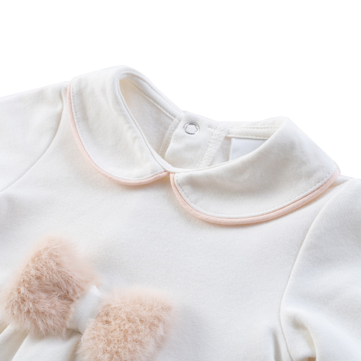 Babygrow Bow - Offwhite