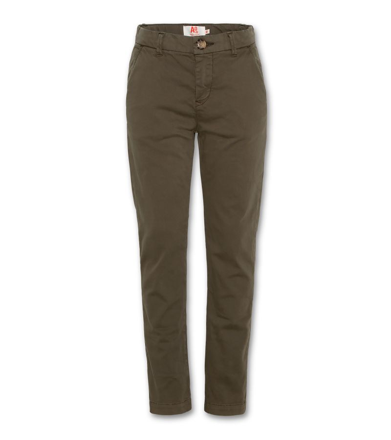 Barry Chino Pants - Dark Olive