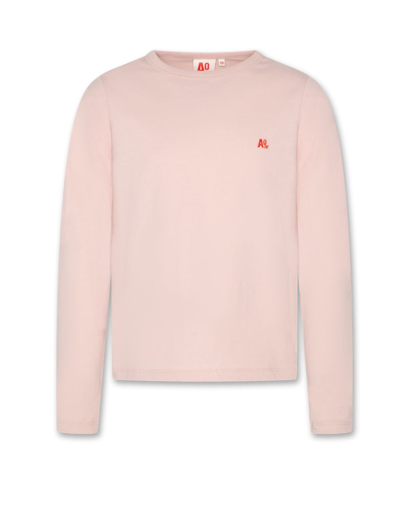 Girls - T-Shirts - Dana T-Shirt Logo - Dusty Pink - W