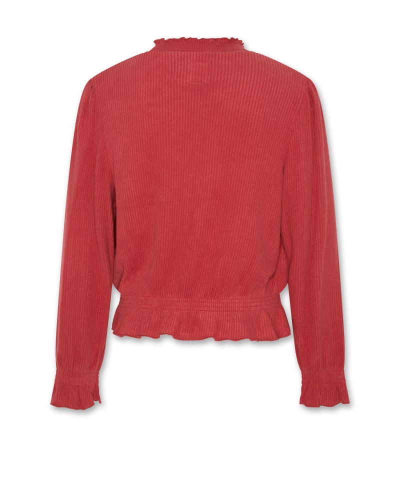 Girls - T-Shirts - Kimi T-Shirt Logo - Dark Red - W