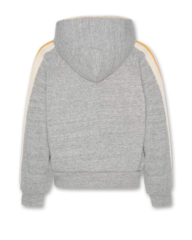 Luna Hoody Zip Sweater Logo - Oxford