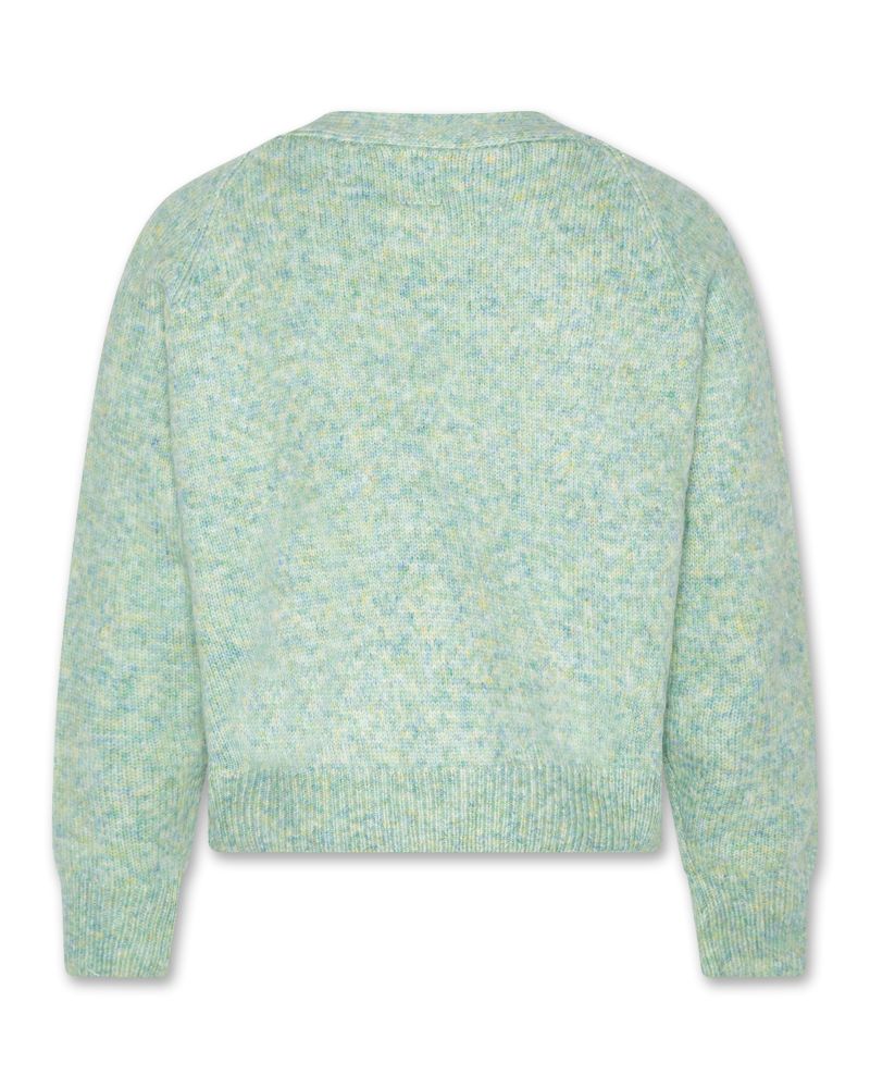 Girls - Knitwear - Joice Cardigan - Green - W