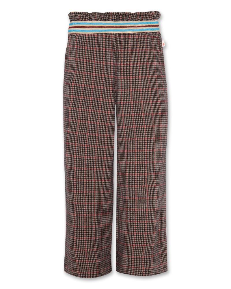 Bet Check Pants - Brown