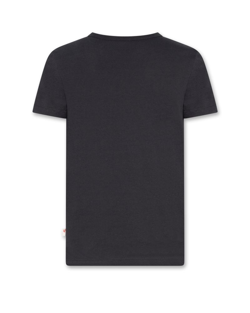 Boys - T-Shirts - Mat S/S T-Shirt Tennis - Washed Black - W