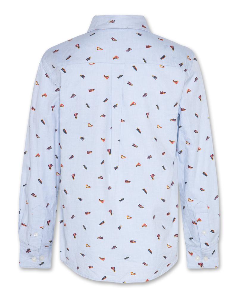 Axel Shirt Sneakers - Blue