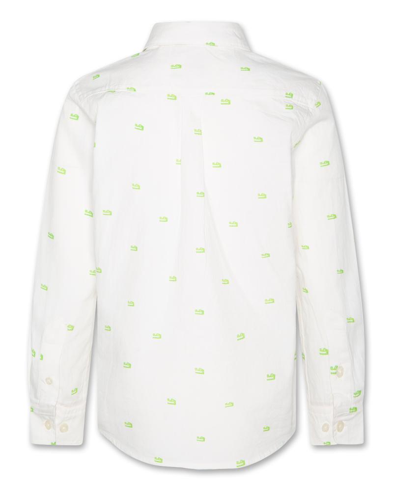 Axel Shirt Croco - White