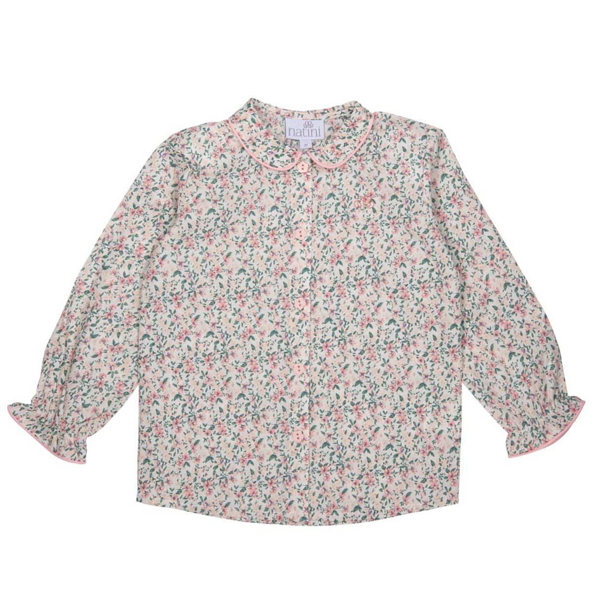 Blouse Annie Flower - Rose