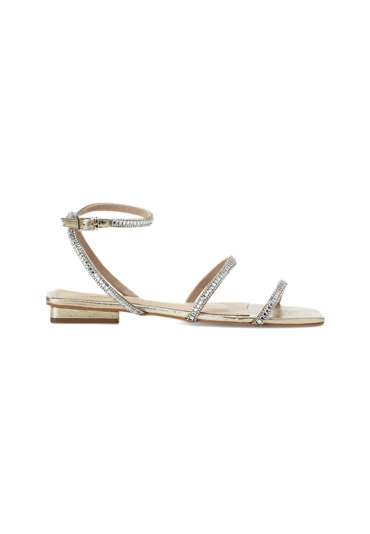 Aroeira Zomersandalen met Bandjes - Mangará - Gouden