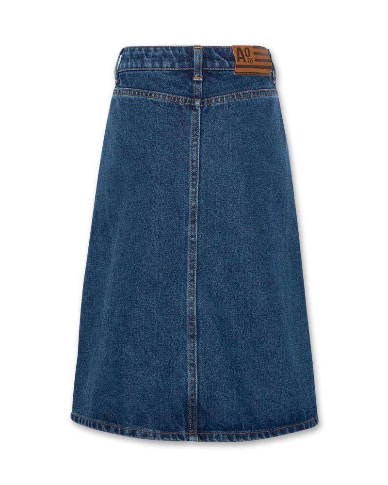 Gwen Jeans Skirt - Wash Medium