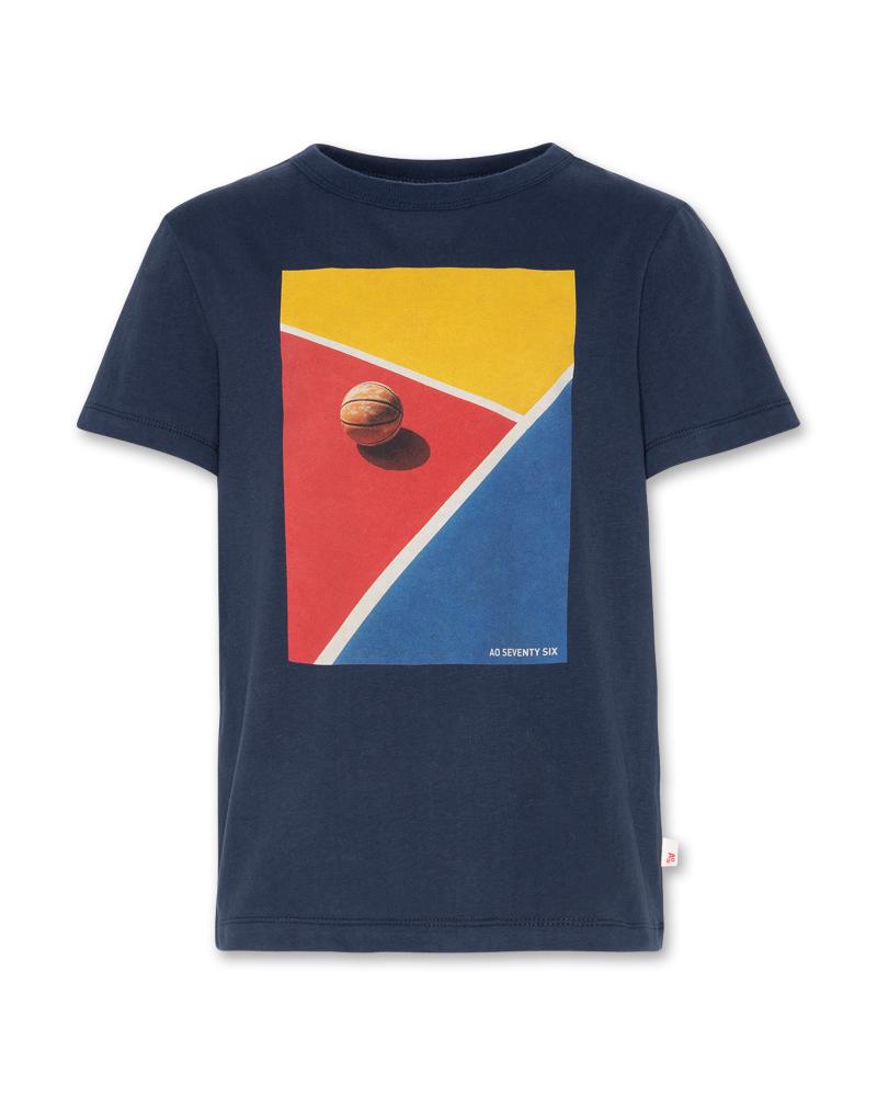 Mat T-Shirt Basket - Navy