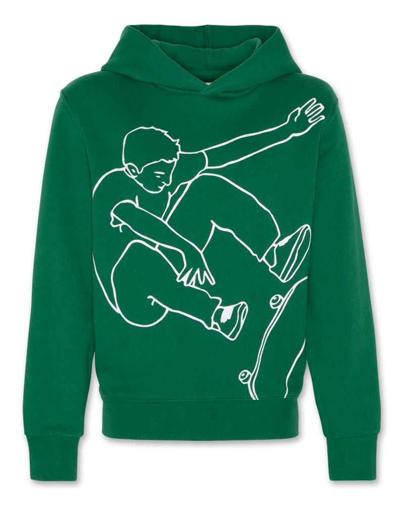 Hunter Hoodie Olly - Green