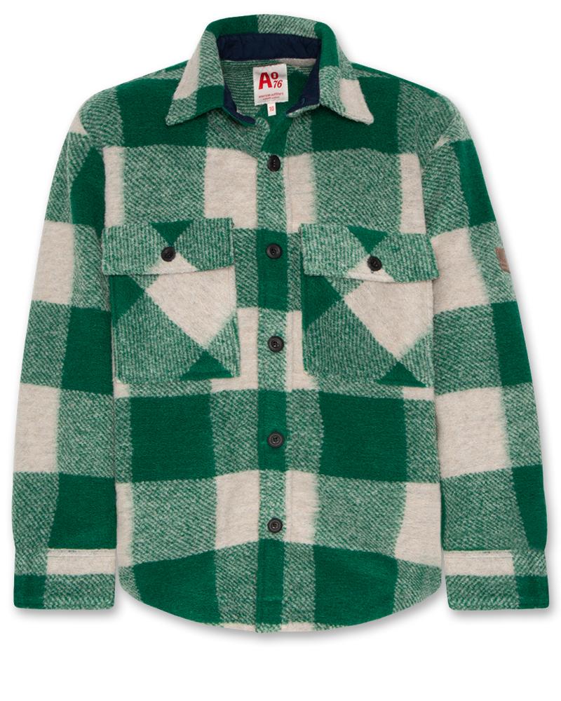 Levy Kim Check - Green