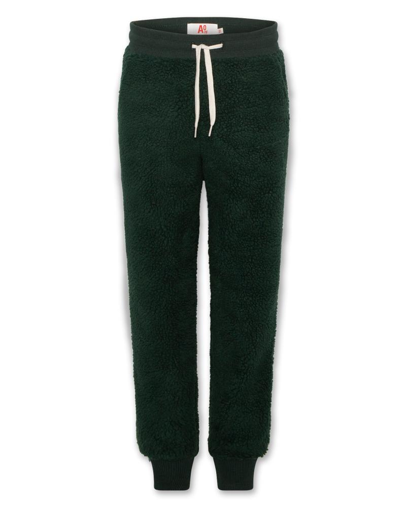 Ethan Fur Pants - Garden Green