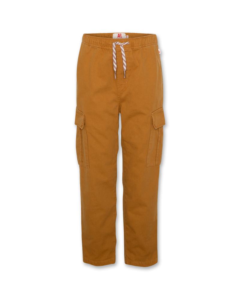 Boys - Pants - Warner Color Pants - Sepia - W