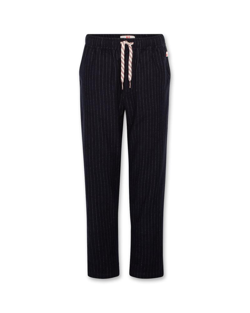 Ugo Striped Pants - Navy