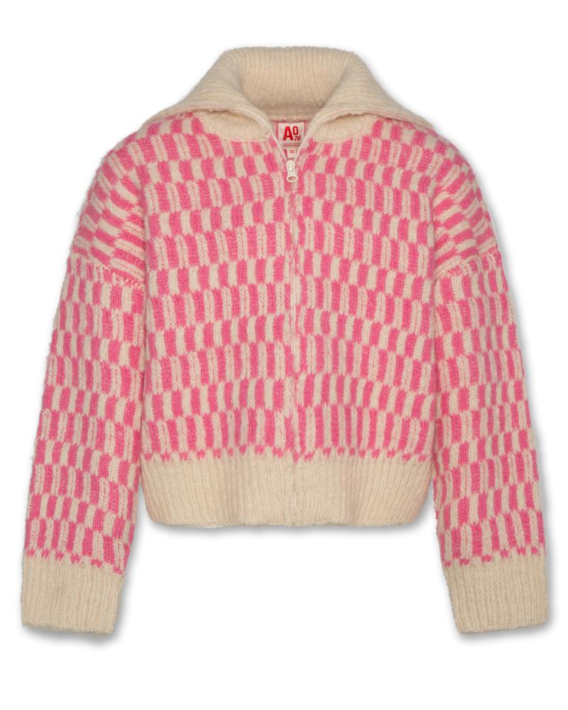 Jane Full Zip - Raspberry