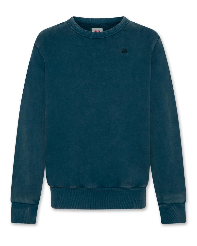 Tom Sweater Logo - Petrol