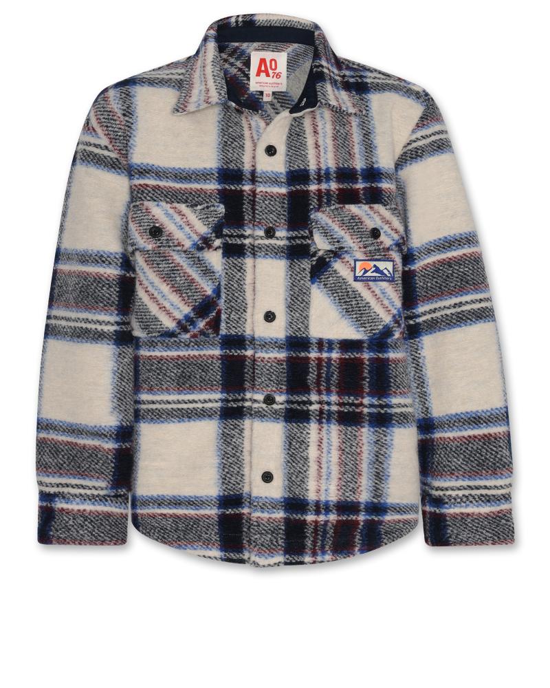 Levi Check Overshirt - Blue