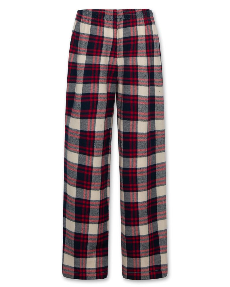 Le Pajamas Pants - Navy Cruz Check