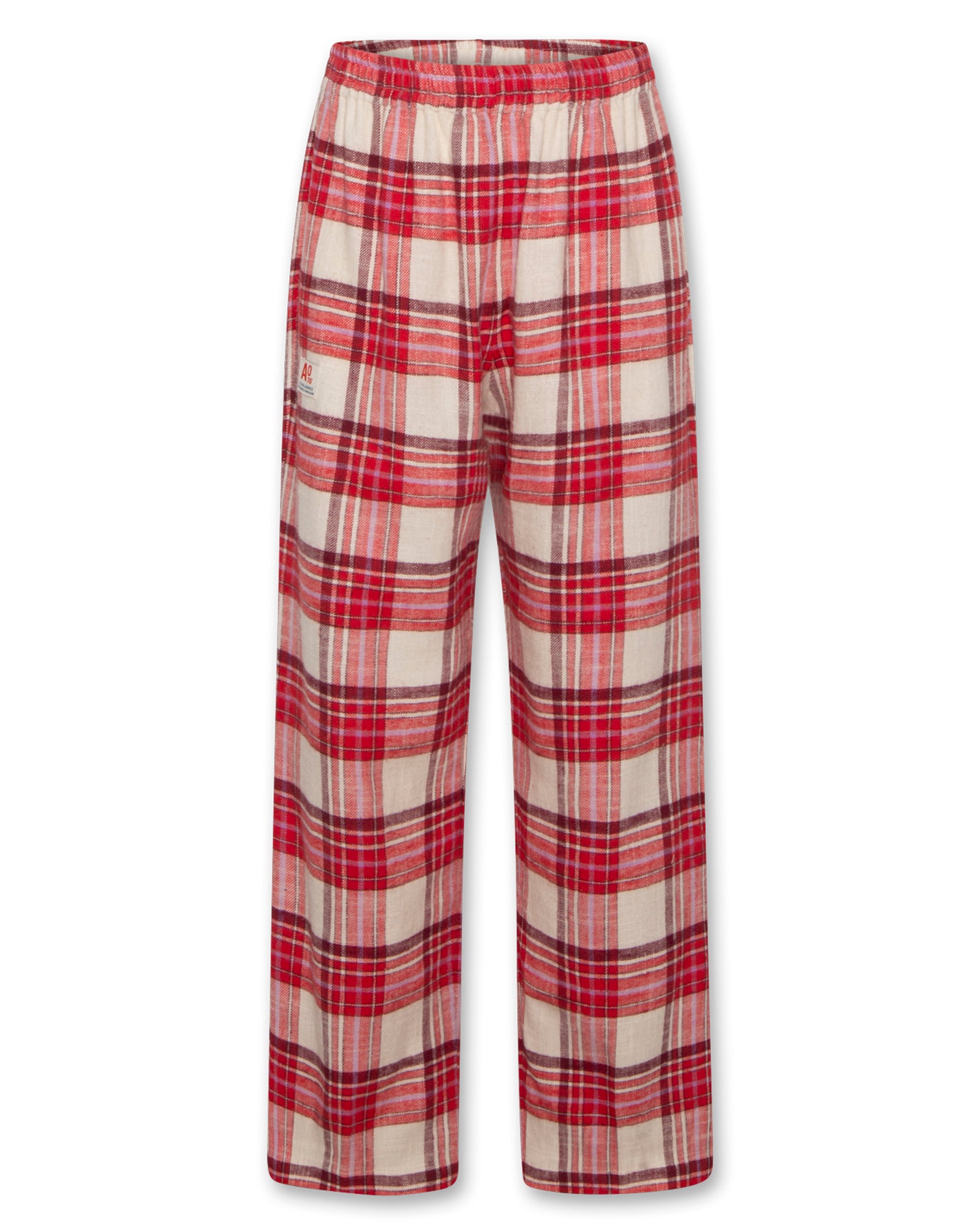 Le Pajamas Pants - Red Mina Check
