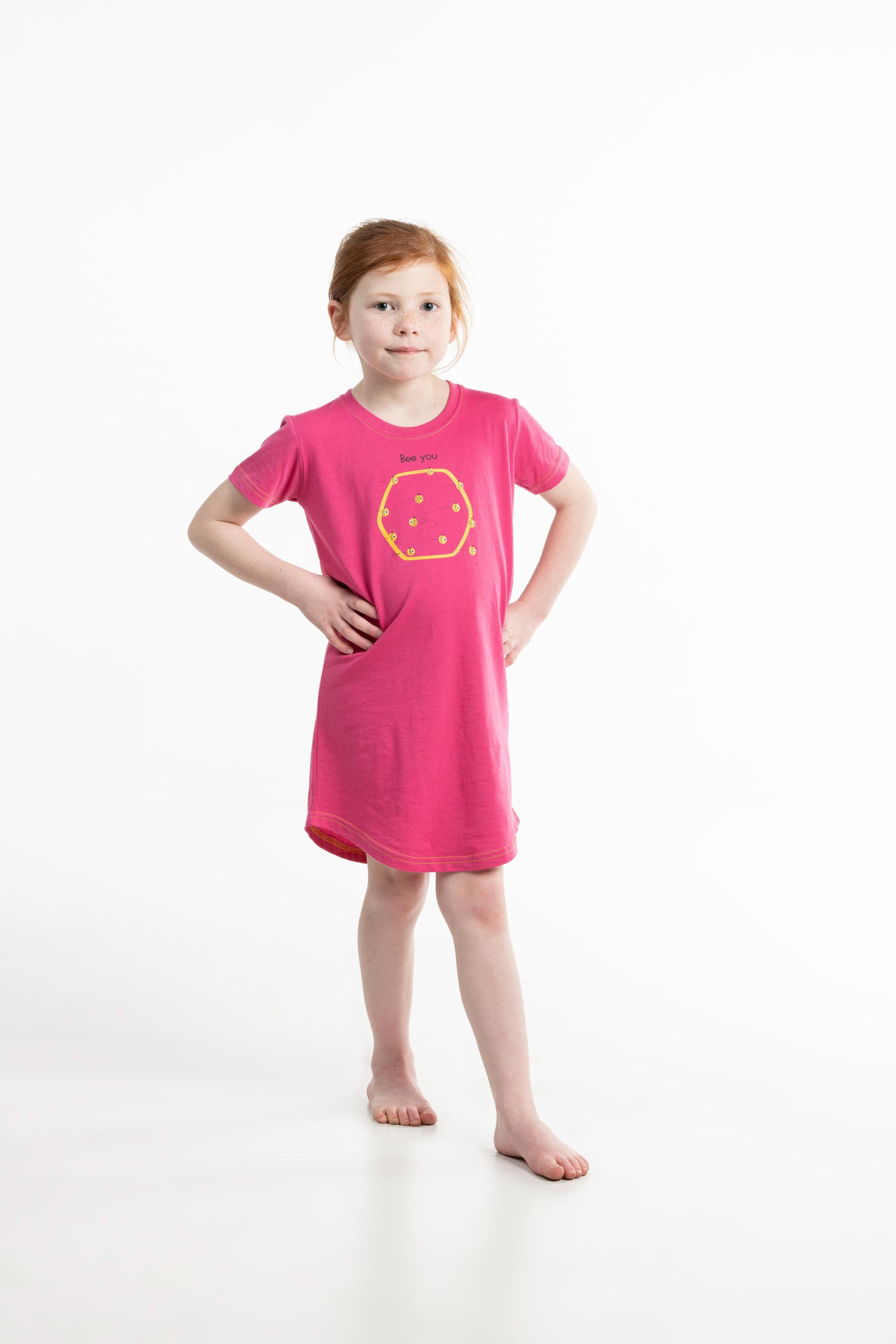 Maxi T-Shirt - Kid - Fuschia