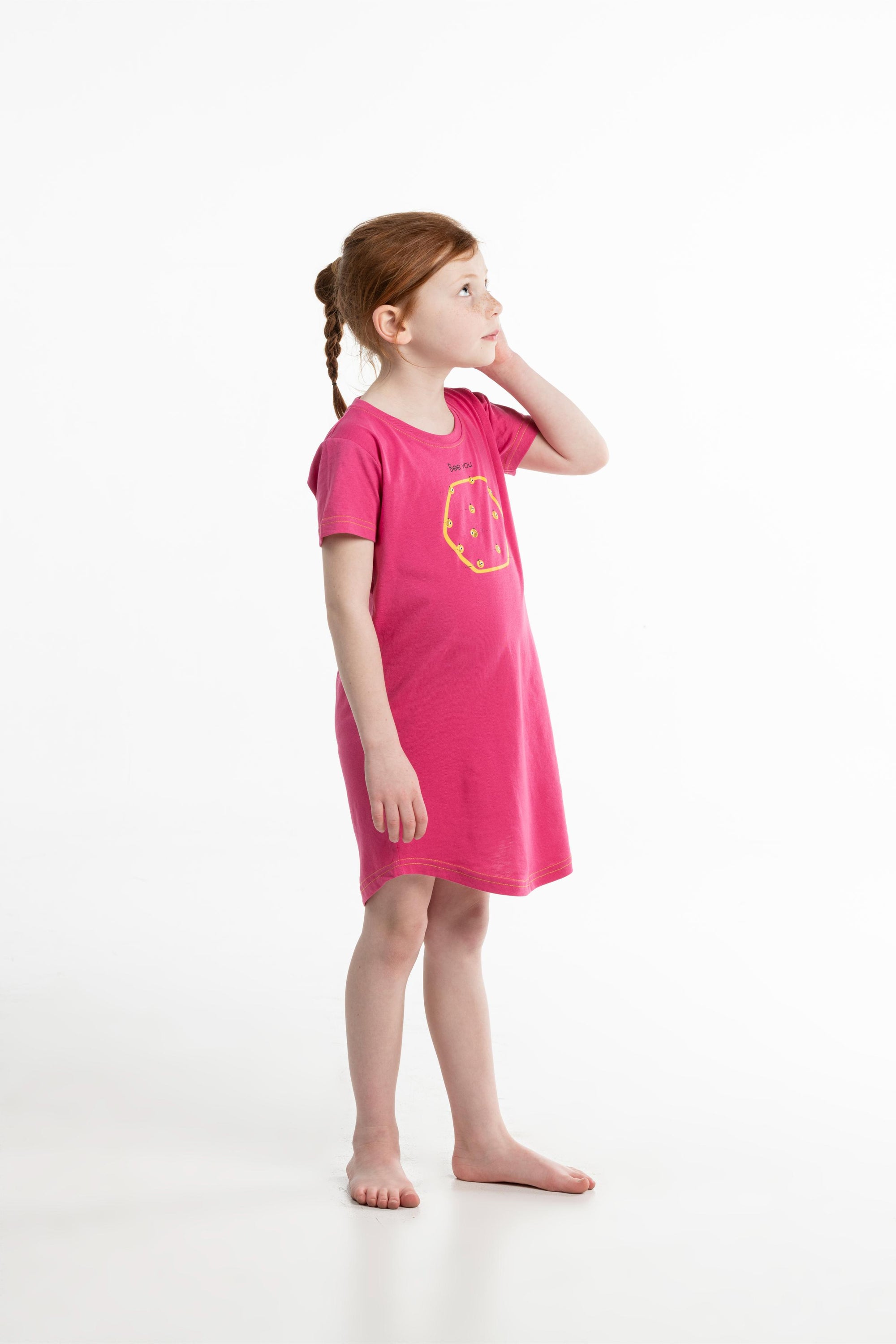 Maxi T-Shirt - Kid - Fuschia