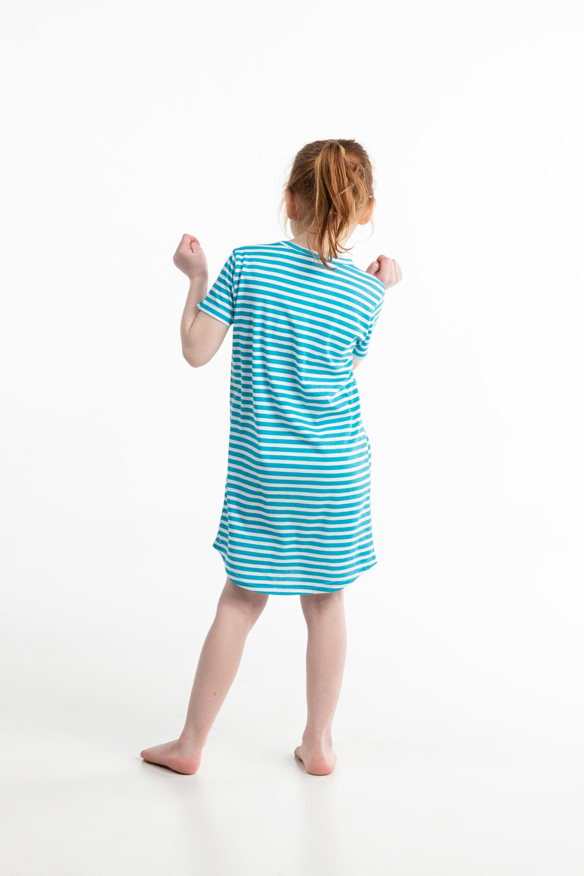 Maxi T-Shirt - Kid - Helder Blauw Water