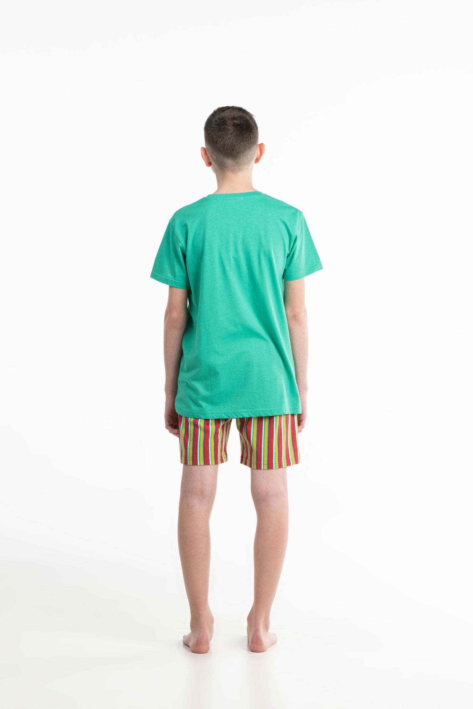 Short Pyjama - Kid - Vert Moyen