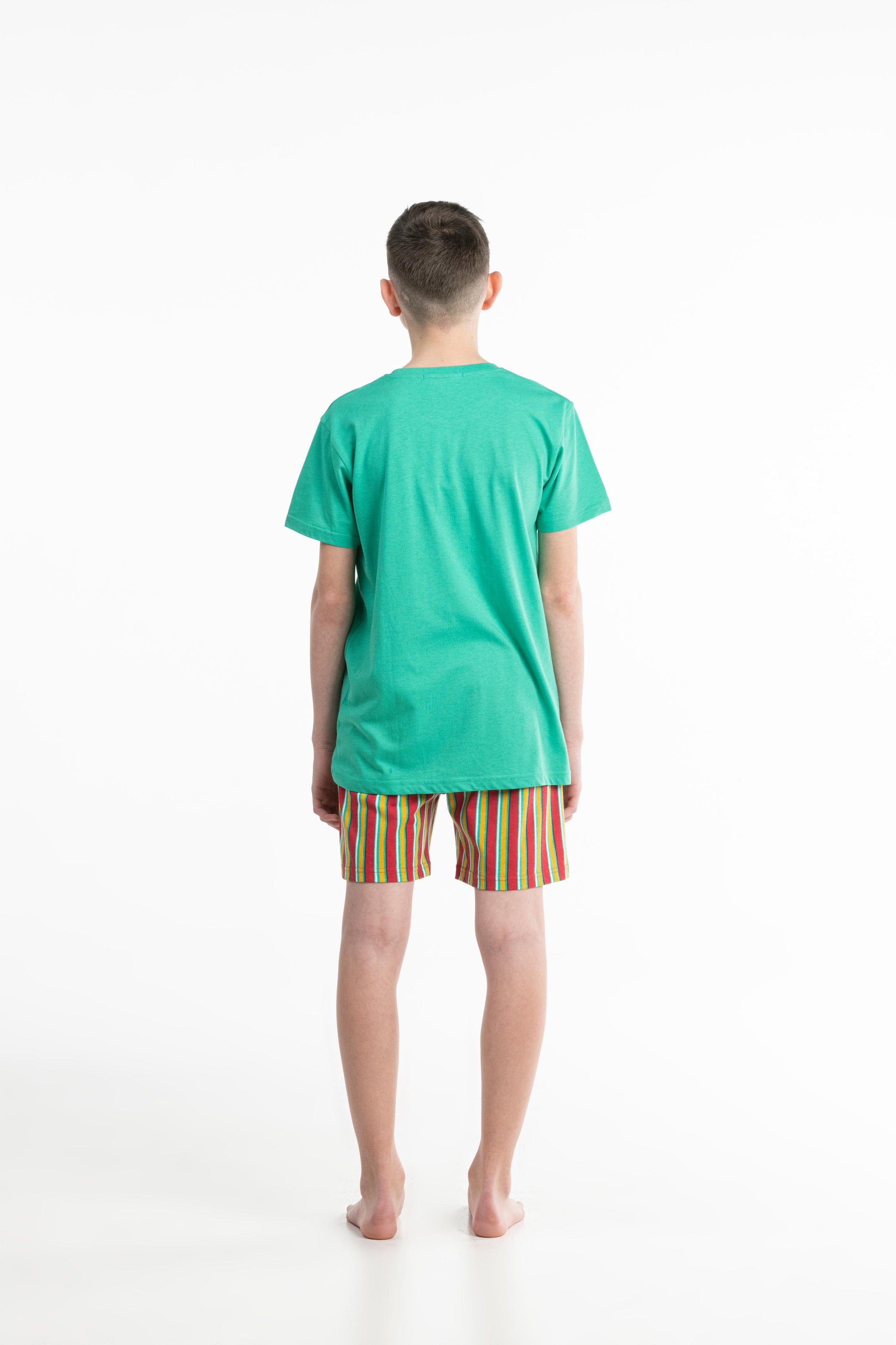 Short Pyjama - Kid - Vert Moyen