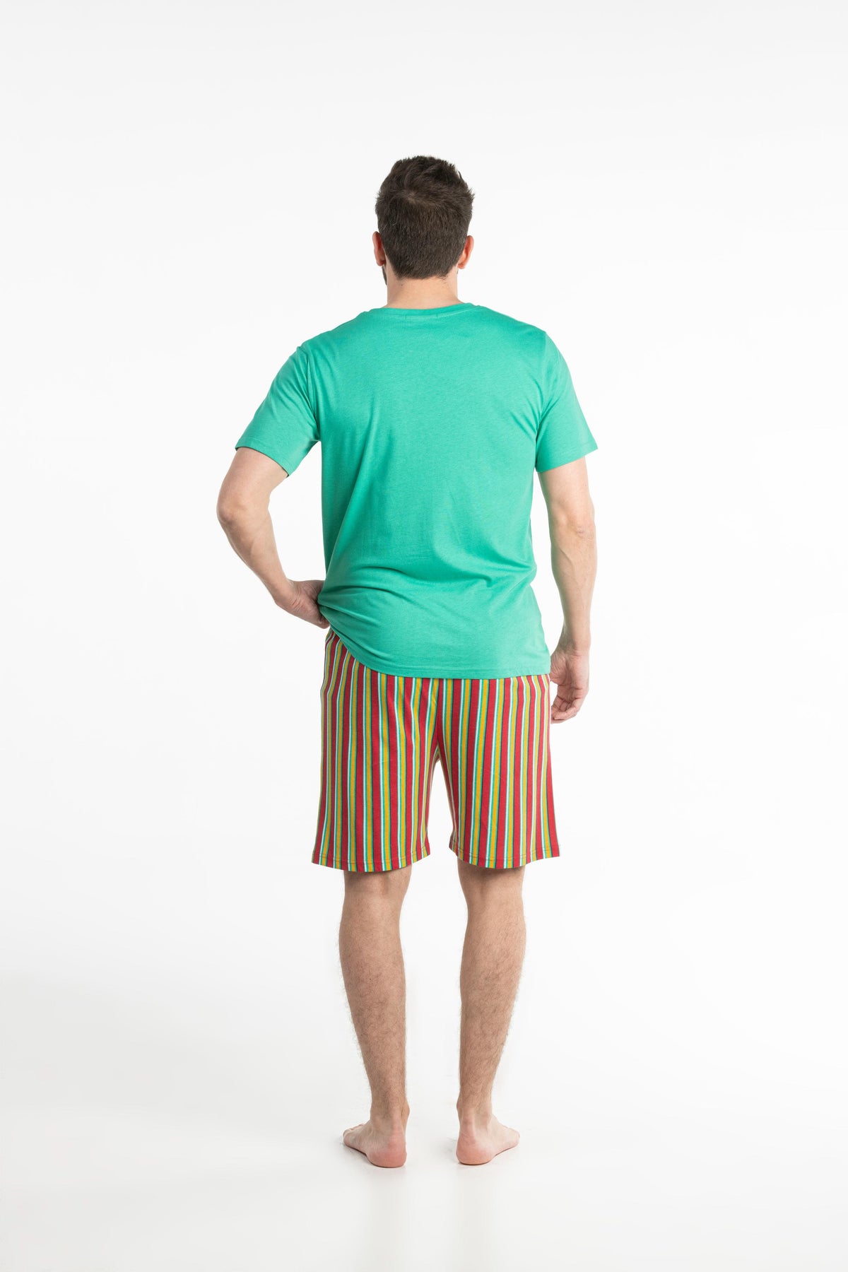 Pyjamashort - Man - Medium Groen