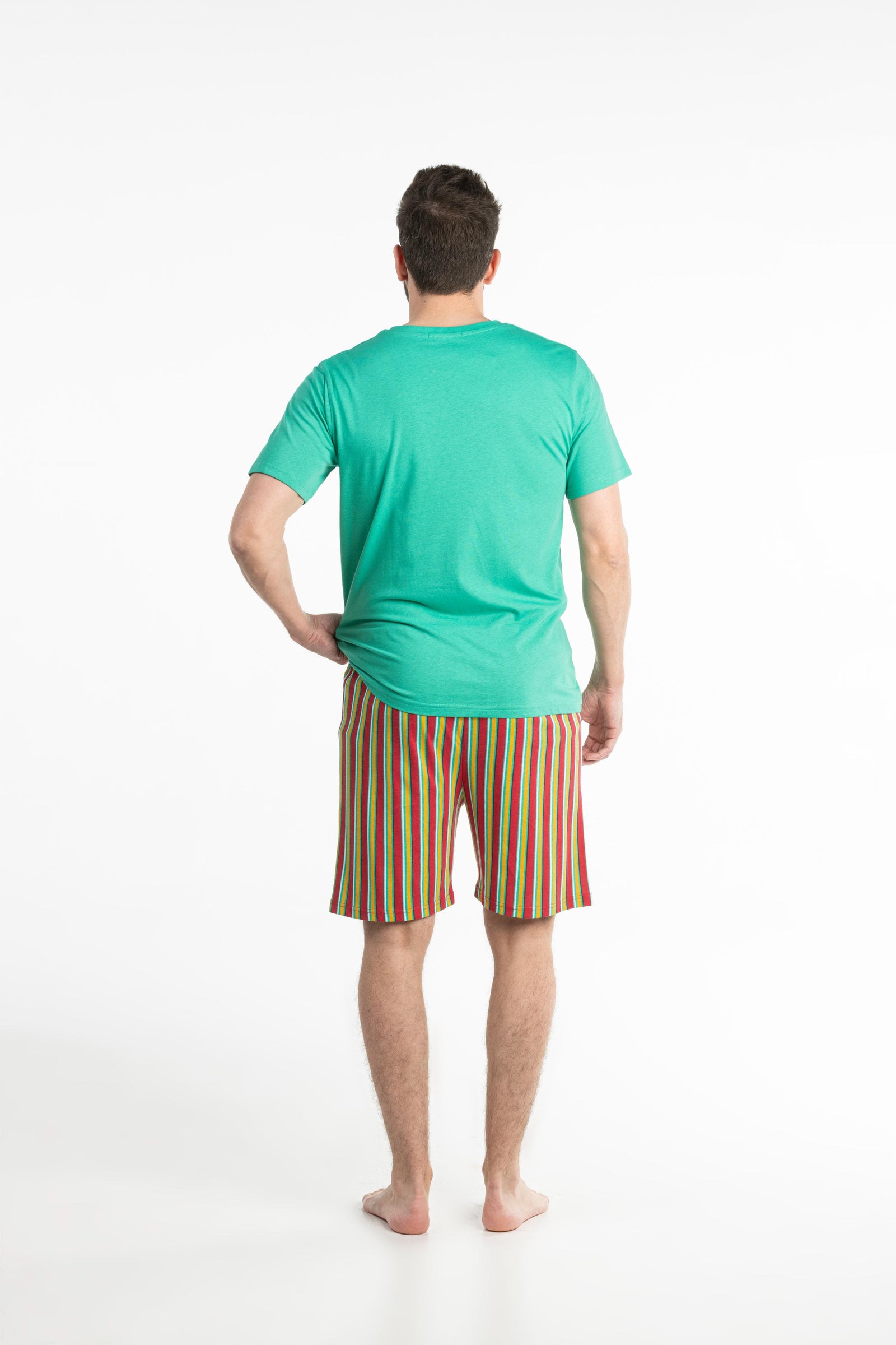 Pyjamashort - Man - Medium Groen