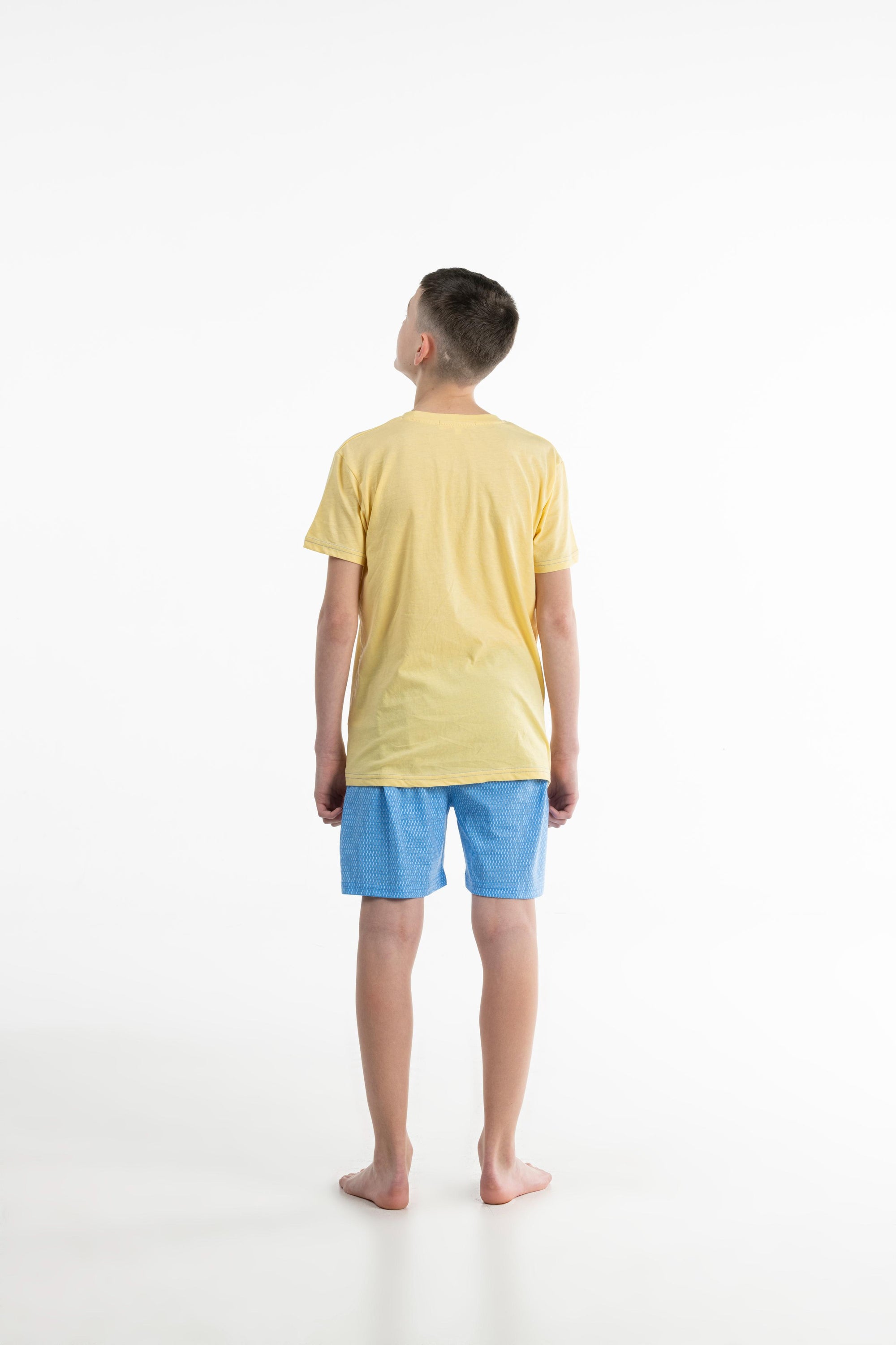 Pyjamashort - Kid - Geel