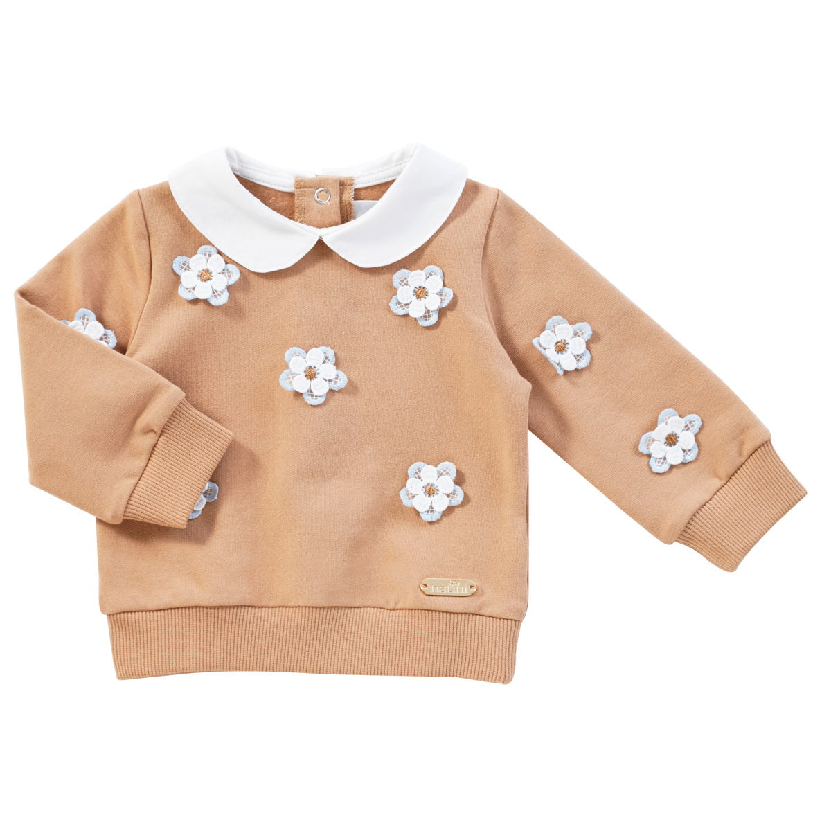 Sweater Flora - Donker Beige