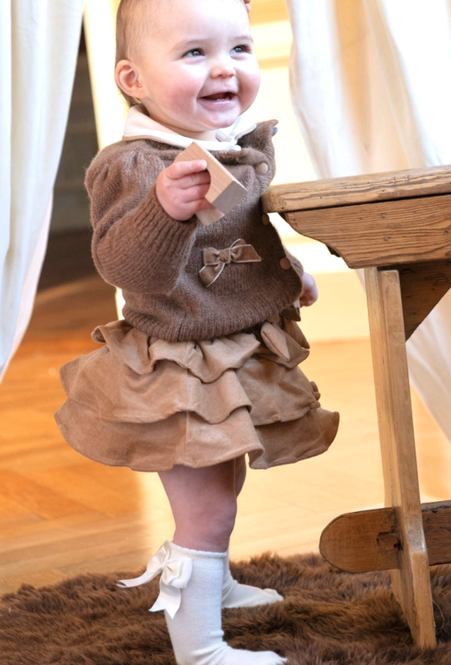 Cardigan Maya - Bruin