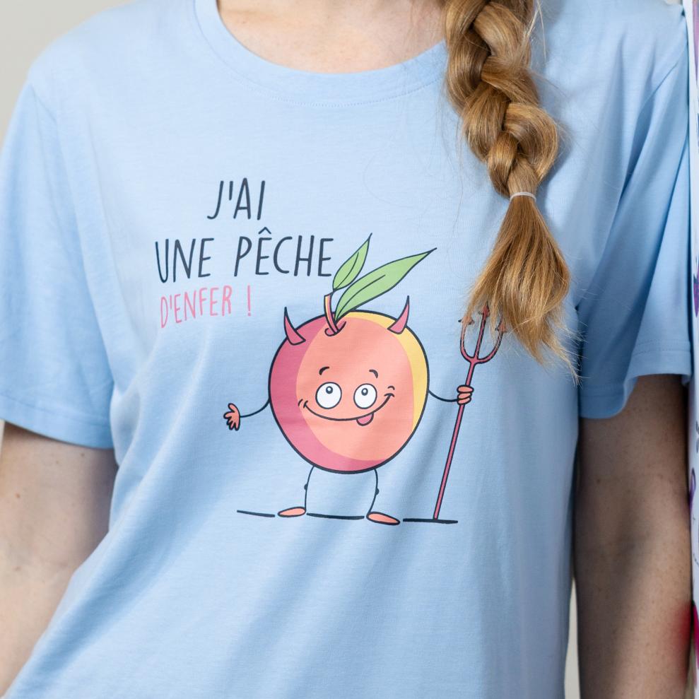 Short pyjama - Femme - Bleu clair