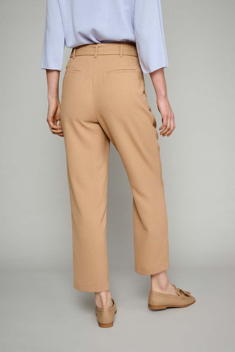 Vlotte Broek In Camel - Camel