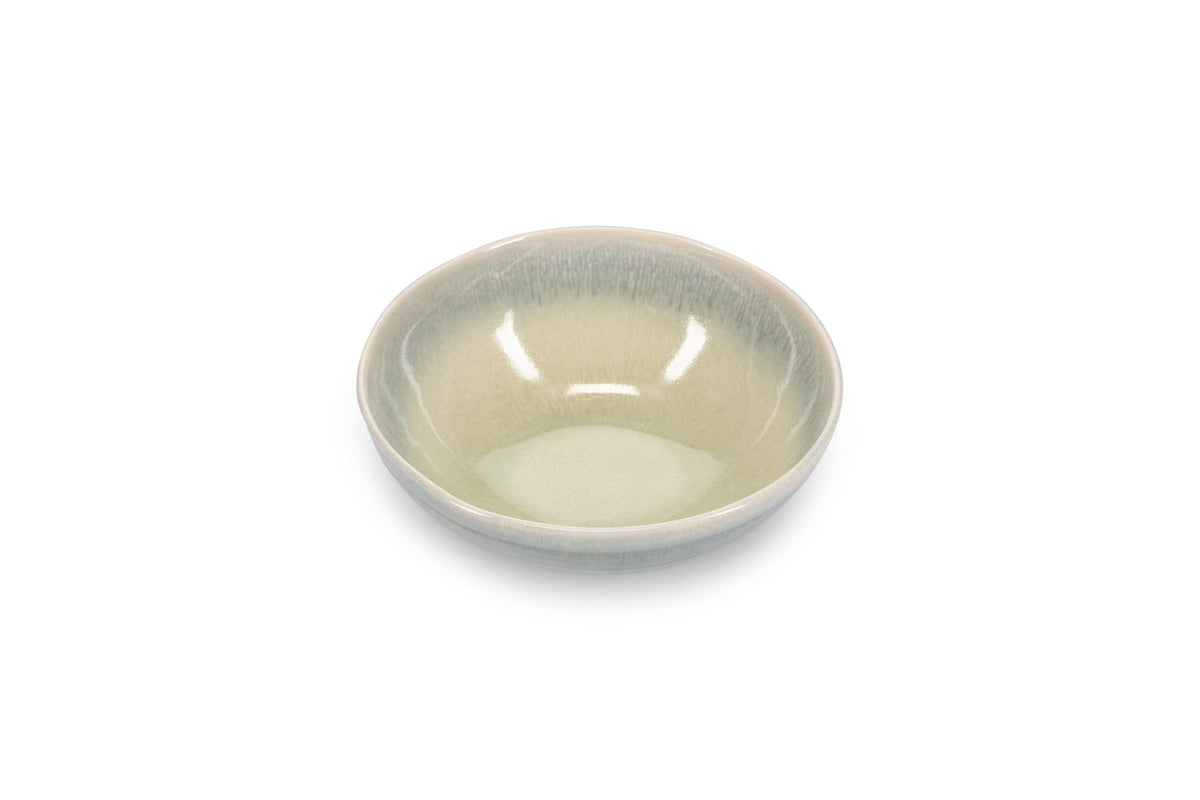 ONA - Kom 16,5x15xH6,5cm groen/grijs Flint - 1 SET - 4 stuks