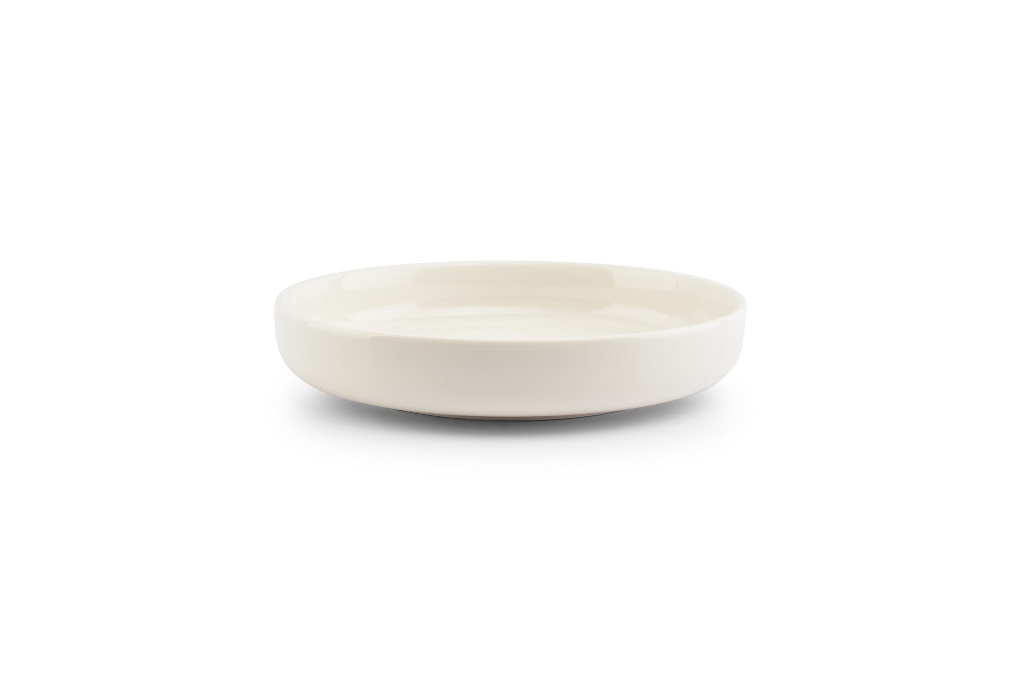 Ona - Diep bord 20xH4cm wit Nuo - 1 SET - 4 stuks