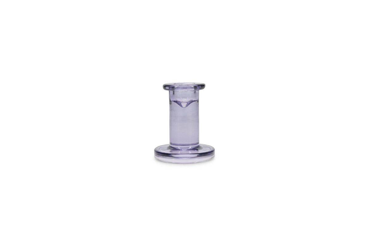 Ona - Candle holder H8cm violet Mood - set/2