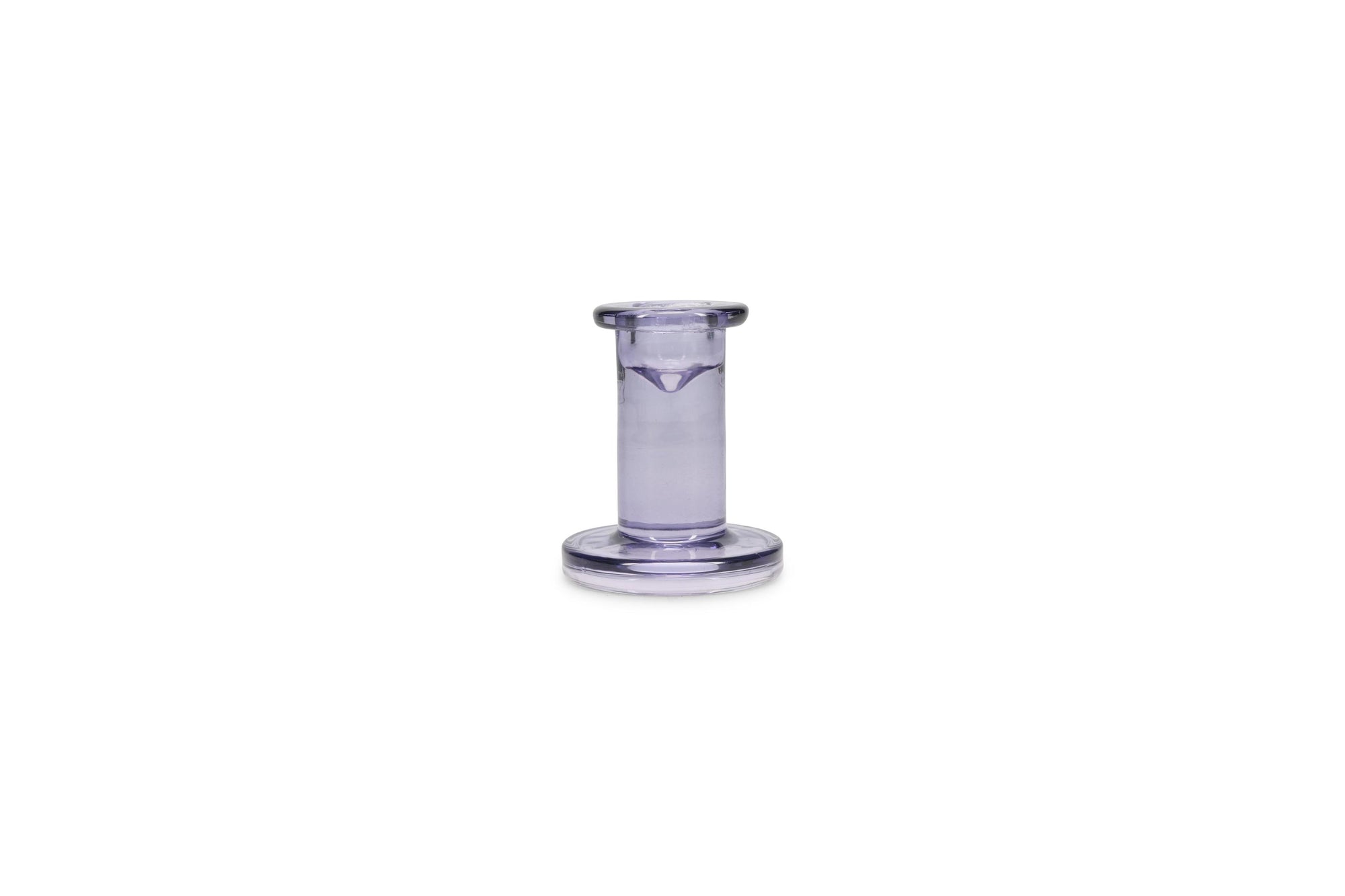 Ona - Candle holder H8cm violet Mood - set/2