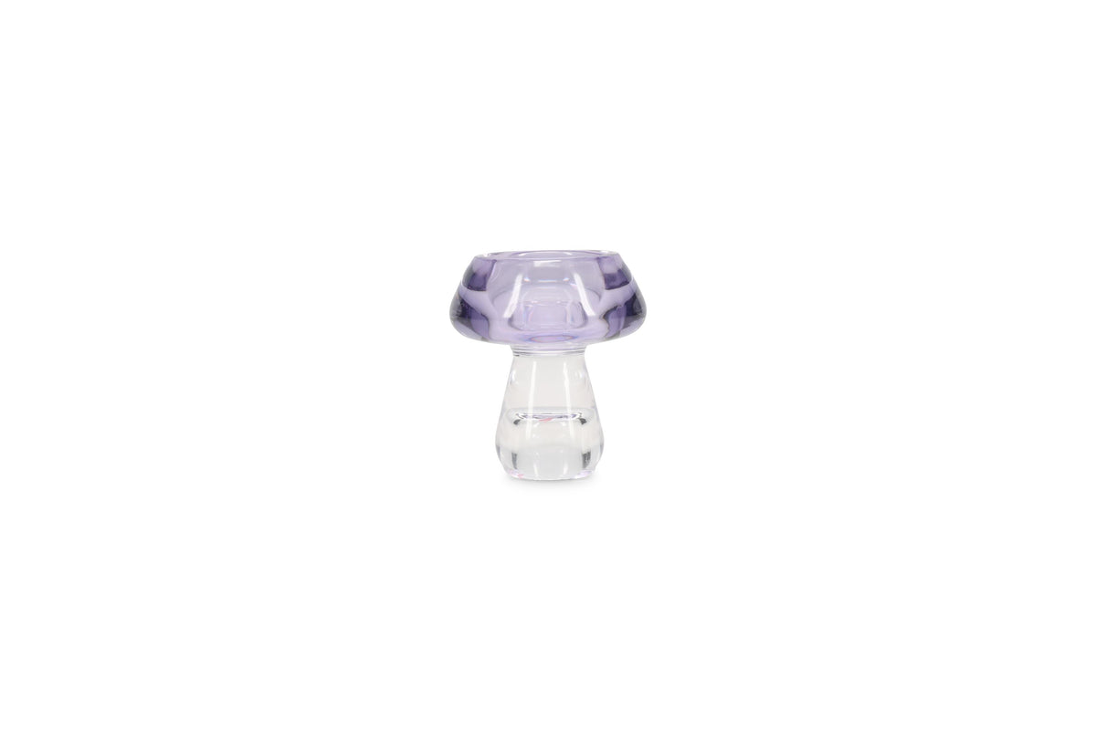 Ona - Candle holder H7,5cm violet Mood - set/2