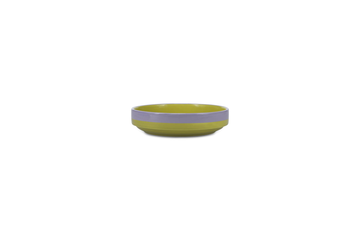 Ona - Duo Kom 21x5cm groen/paars Duo - 1 SET - 2 stuks