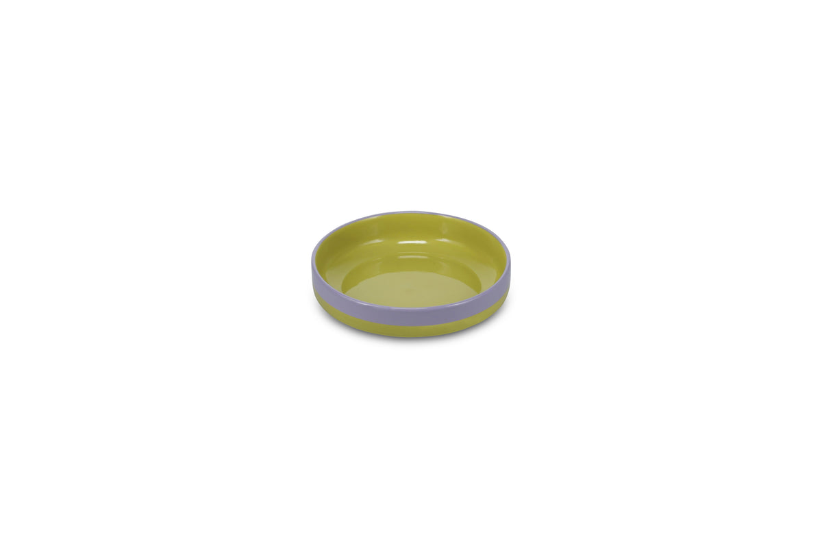 Ona - Duo Kom 21x5cm groen/paars Duo - 1 SET - 2 stuks