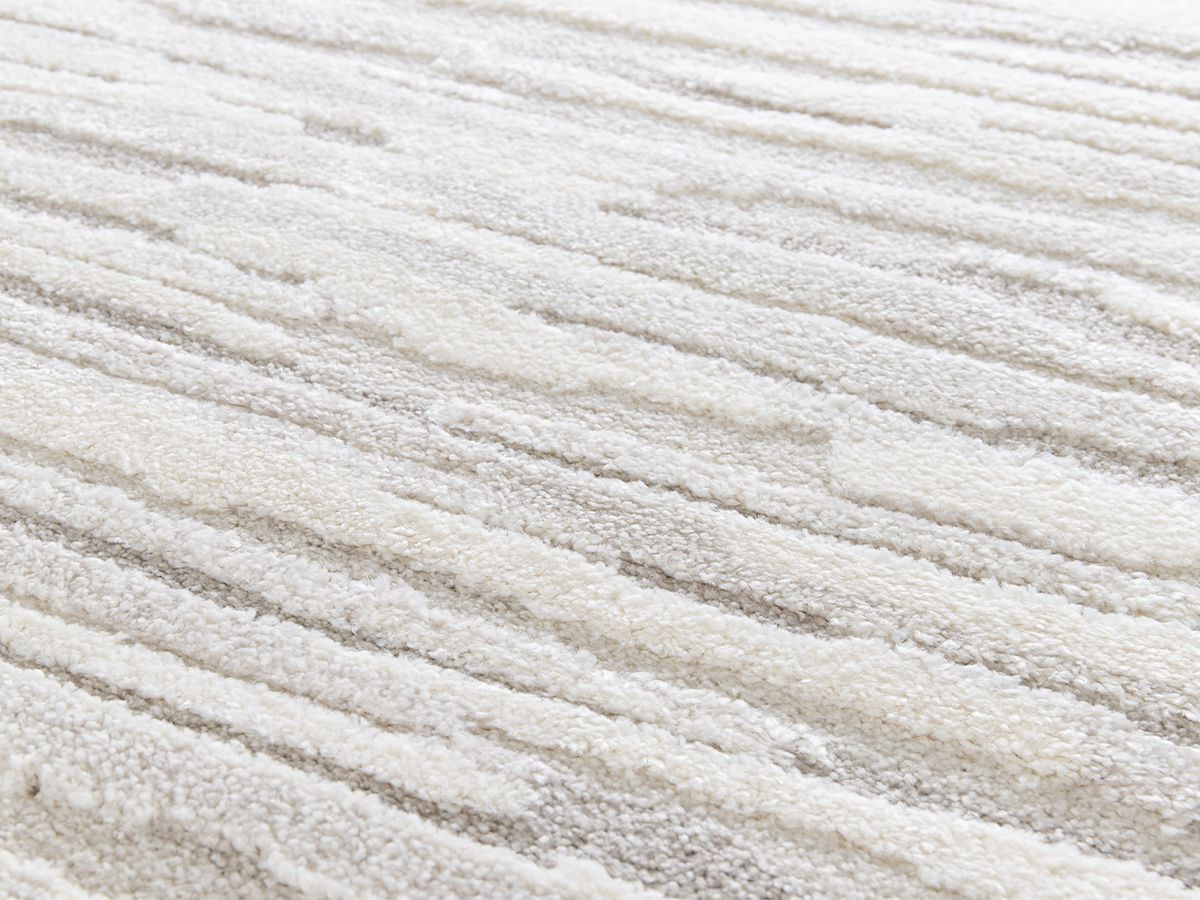 Kortharig tapijt RYKEN abstract patroon - Beige
