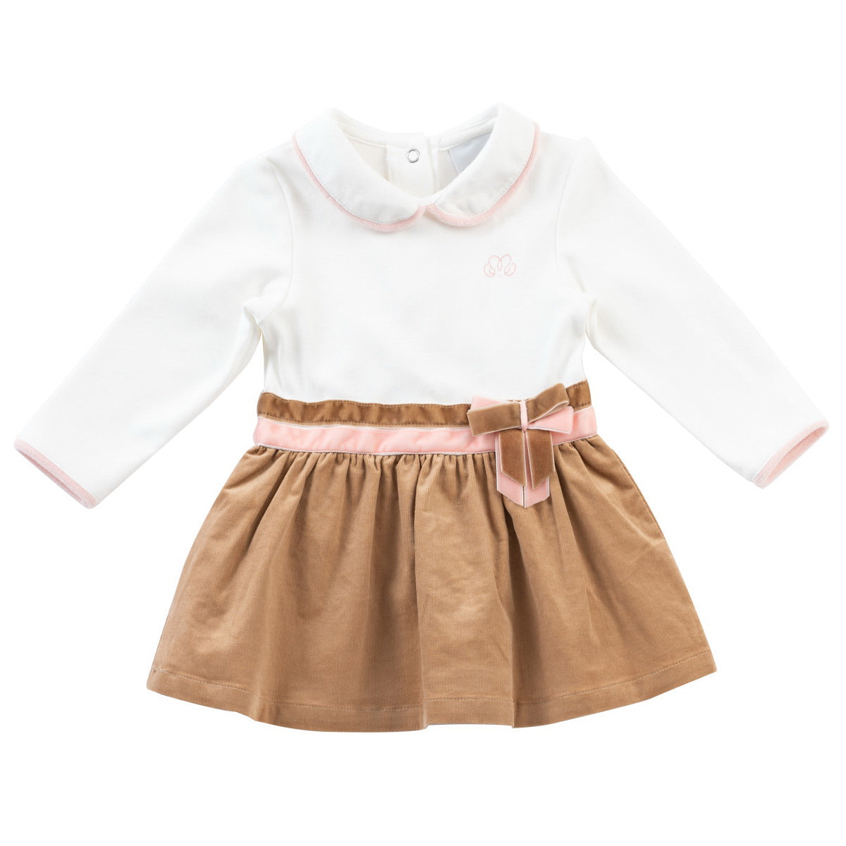 Dress Double Bow - Offwhite