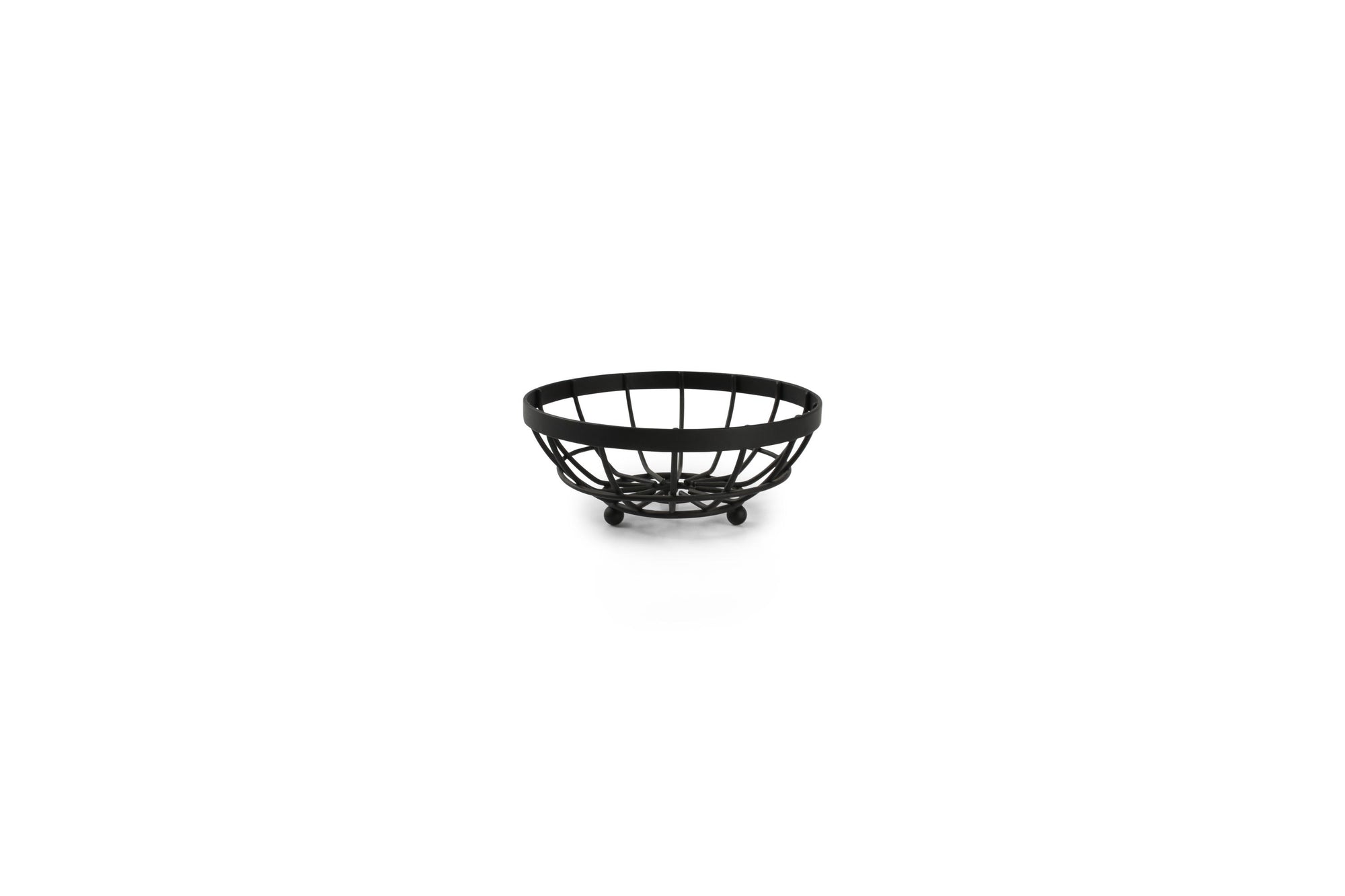 ONA - Draadmand 14xH6cm zwart Cluster - 1 SET - 4 stuks