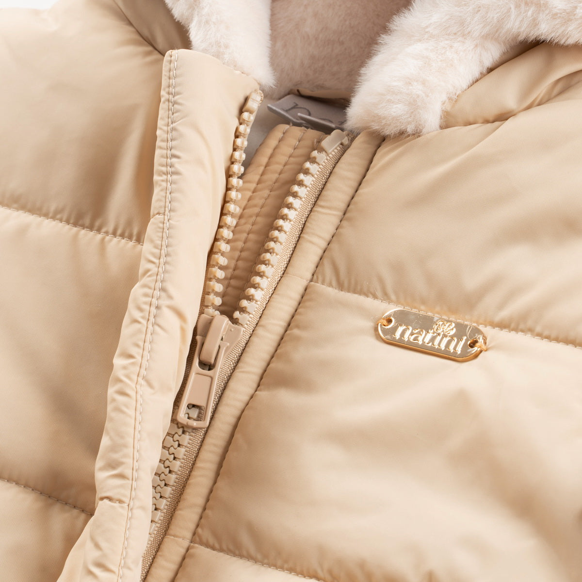 Jacket Capuchon Julia - Licht Beige