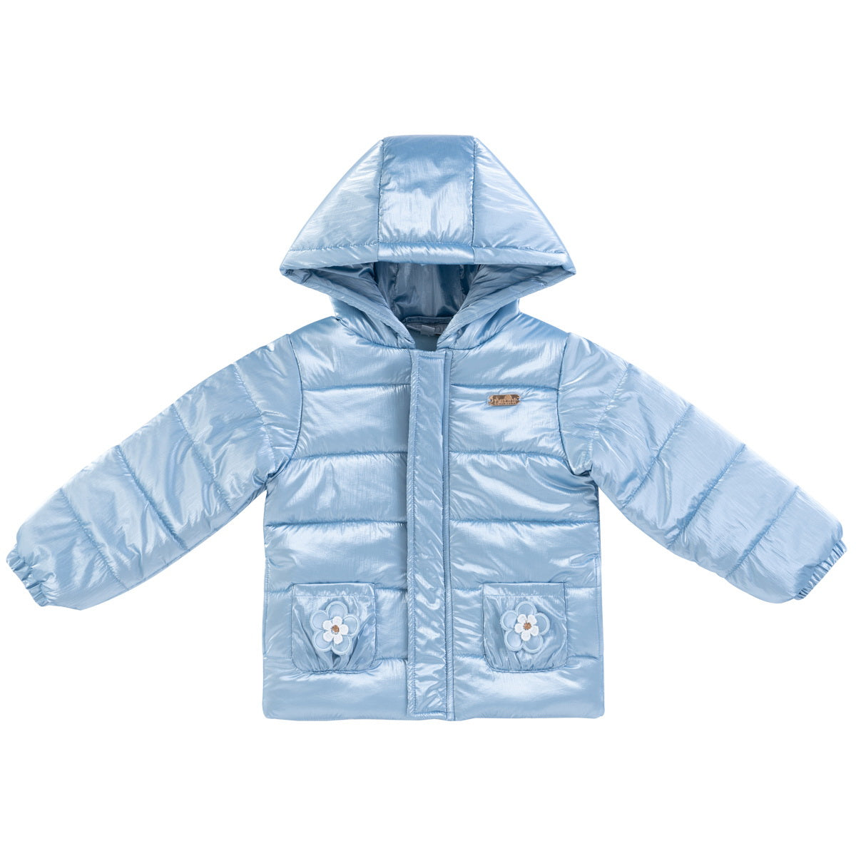 Jacket Flower - Lichtblauw